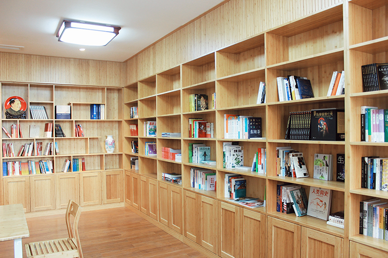 竹書柜 桃花江竹集成材應用